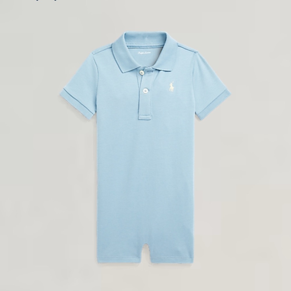 Pre-loved💕 Ralph Lauren Soft Cotton Polo Shortall for 24m old